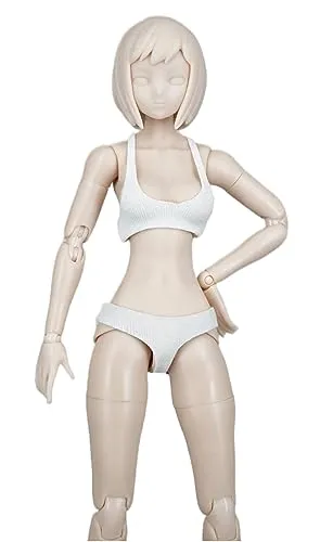 1/12 Scale Female Figure Doll Clothes: Sport Underwear