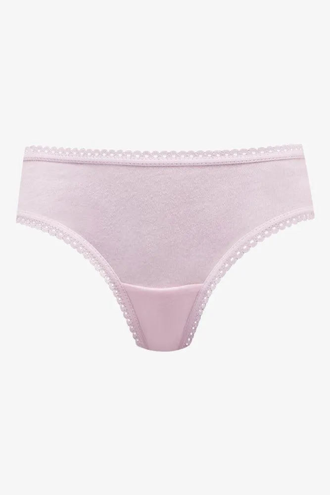 3 Pack Bikini Panties Pink And Grey