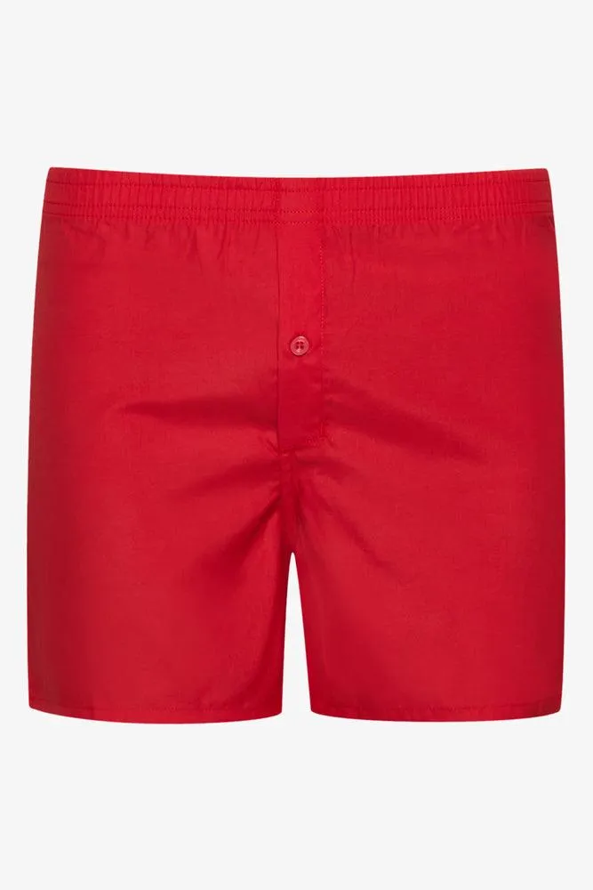 3 Pack Check Boxers Red