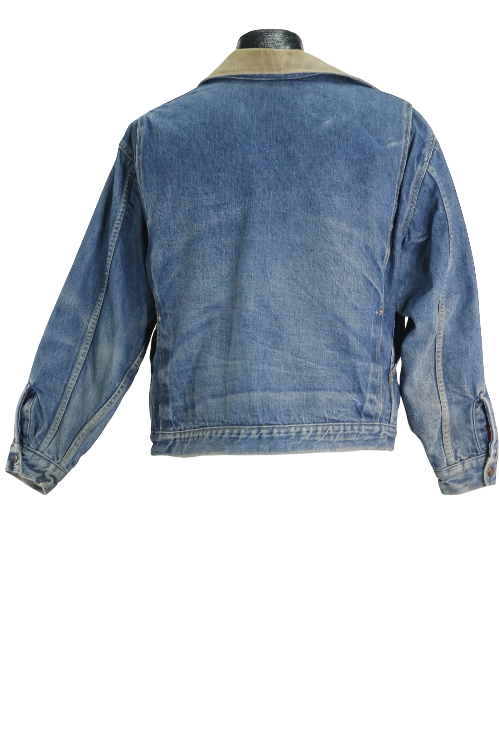 60s Big Smith Denim & Corduroy Ranch Jacket        M