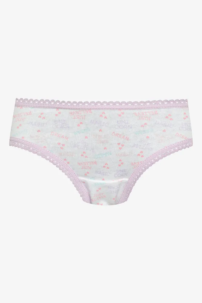 7 Pack Unicorn Bikini Panties Multi