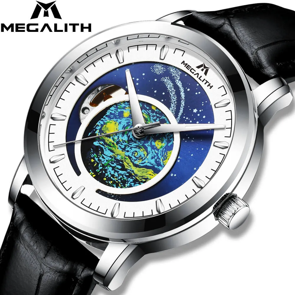 8213M | Mechanical Men Watch | Leather Band