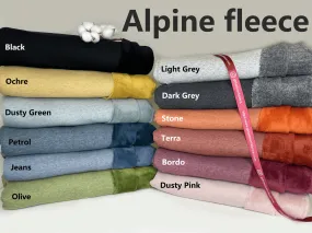 Alpine Fleece Plain Fabric