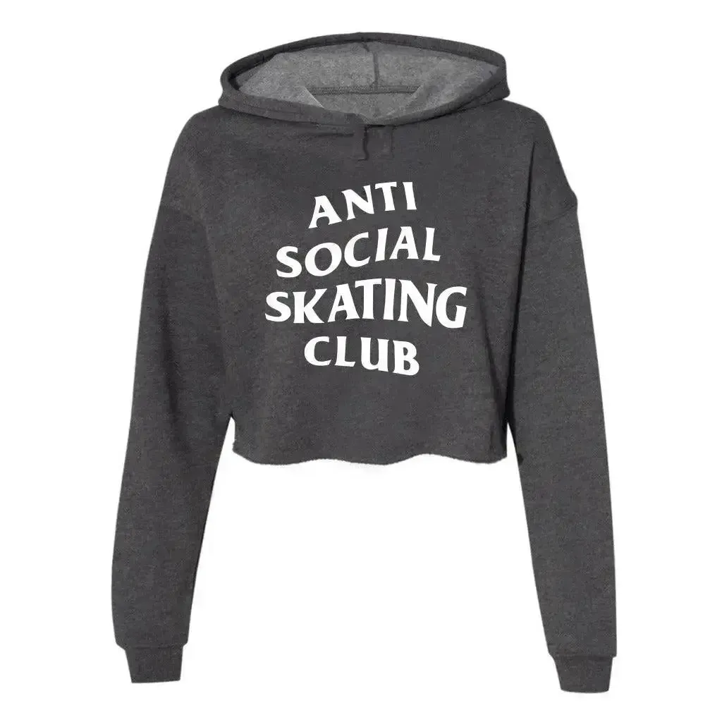 Anti Social Skating Club Women's Cropped Fleece Hoodie