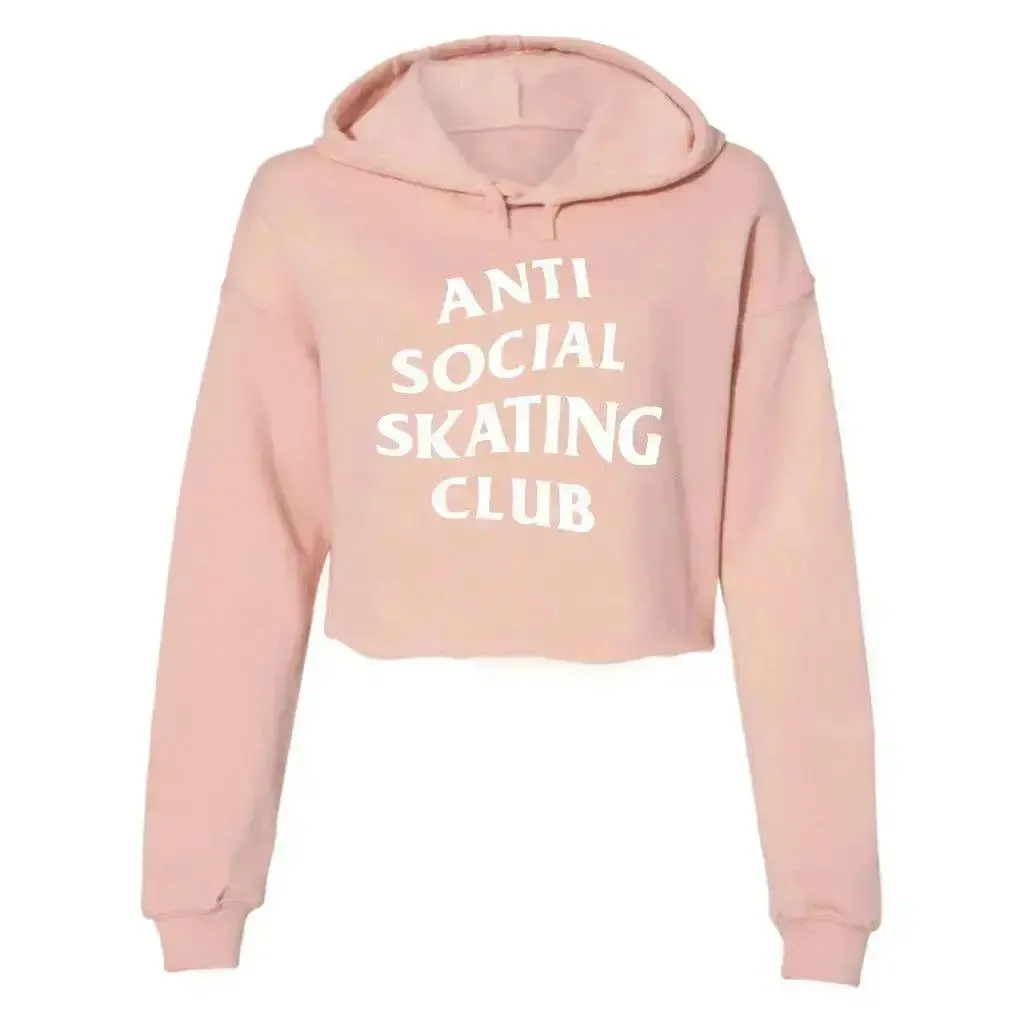 Anti Social Skating Club Women's Cropped Fleece Hoodie