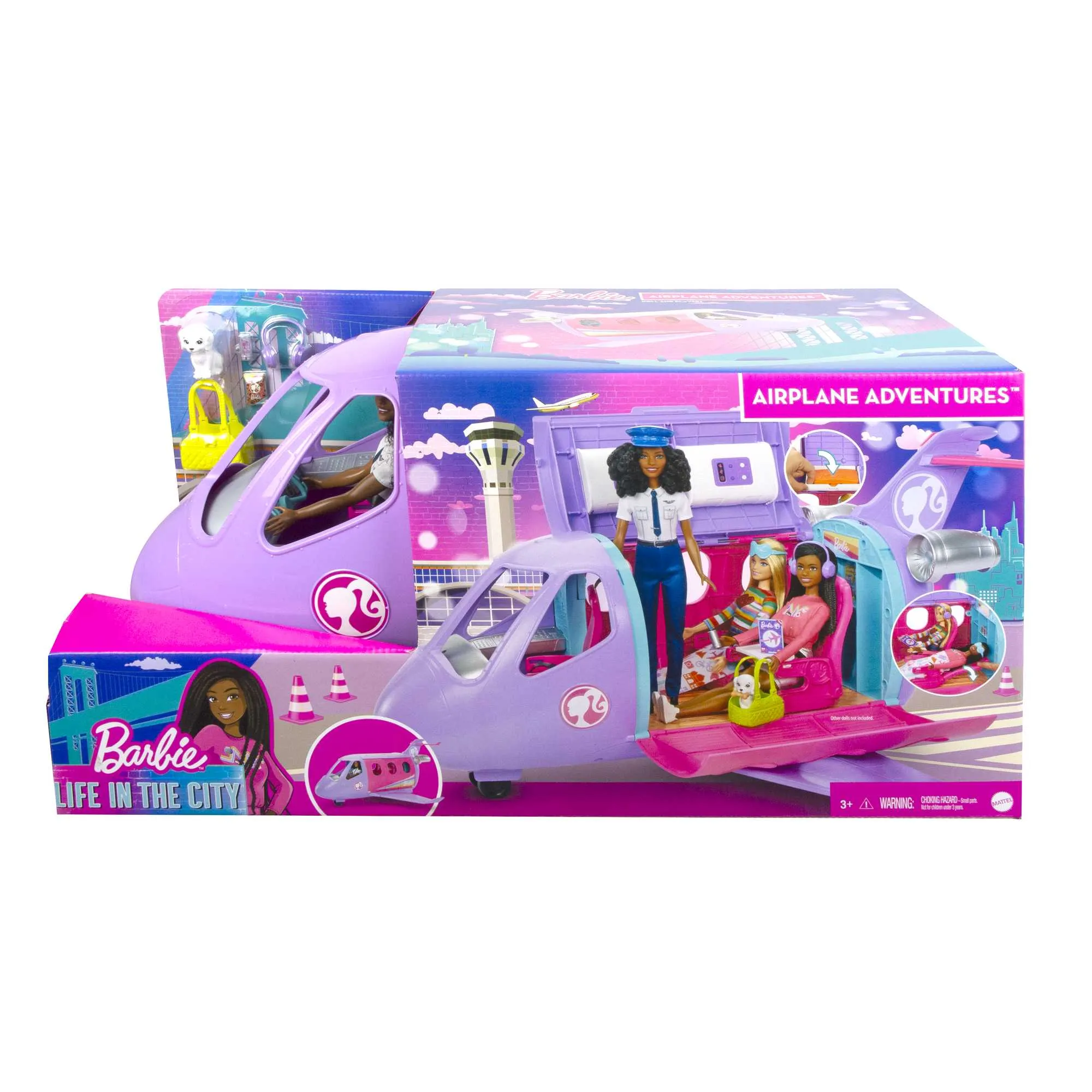 Barbie AIrplane Adventures Doll And Playset