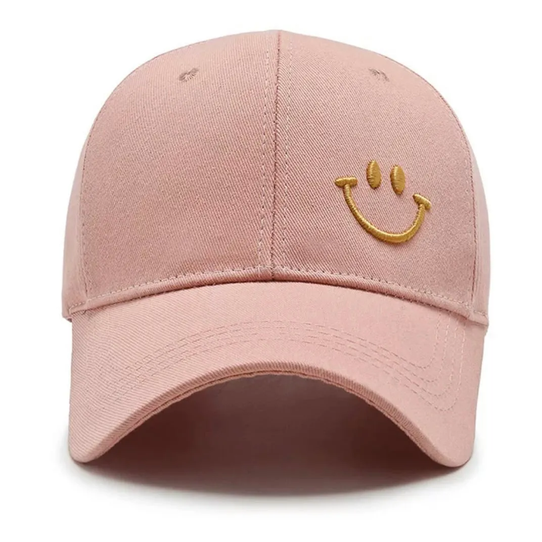 Baseball Hat: Happy Face *NEW