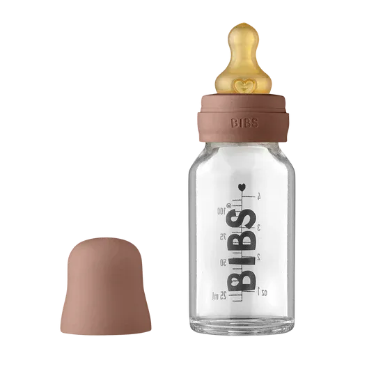 BIBS Baby Glass Bottle Complete Set 110ml