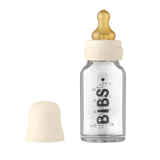 BIBS Baby Glass Bottle Complete Set 110ml