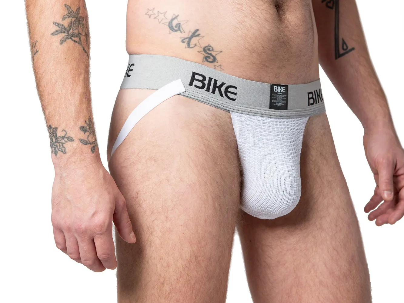 BIKE Classic Jockstrap White