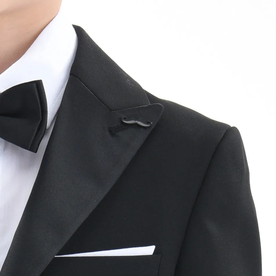 Black Peak Lapel Suit