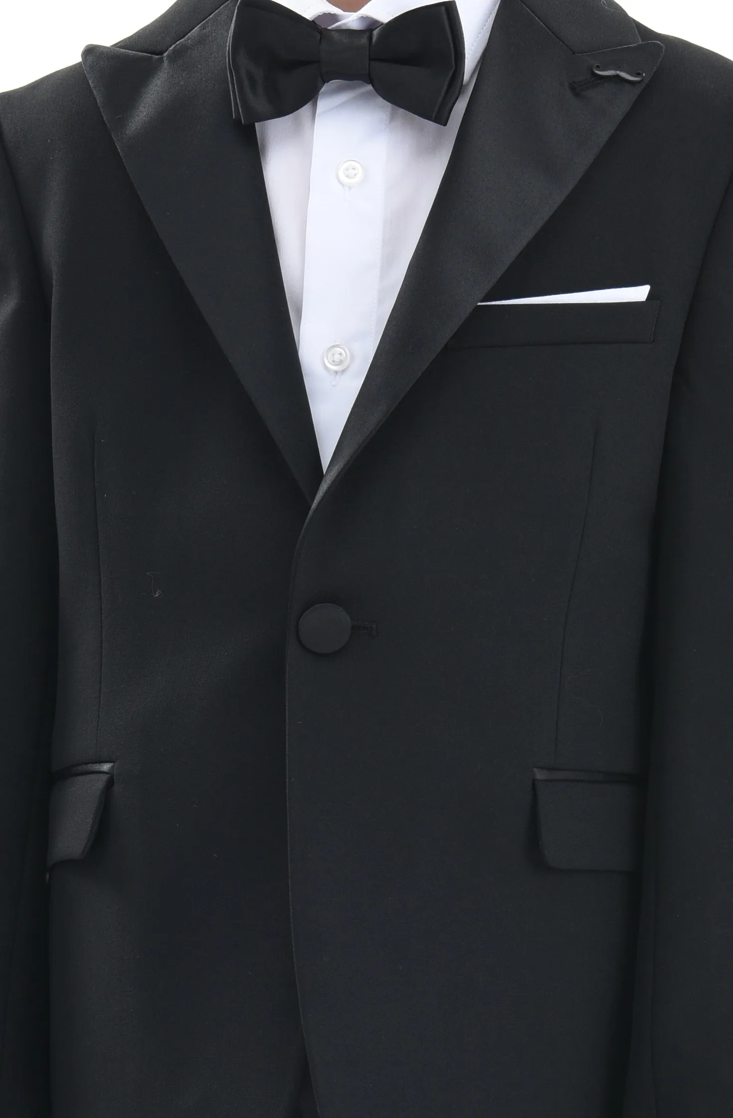 Black Peak Lapel Suit