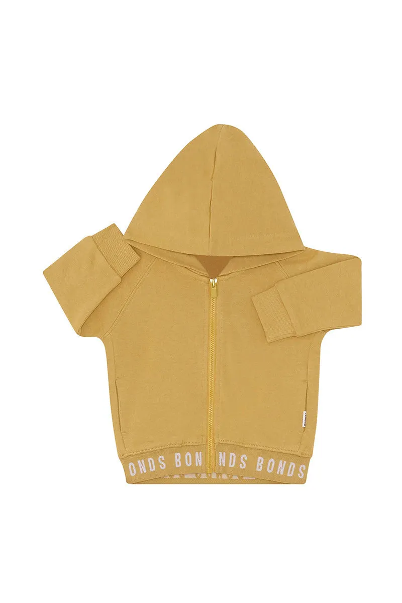 Bonds Logo Fleece Hoodie - Mustard Rush