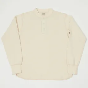 Buzz Rickson's L/S Thermal Henley - Natural