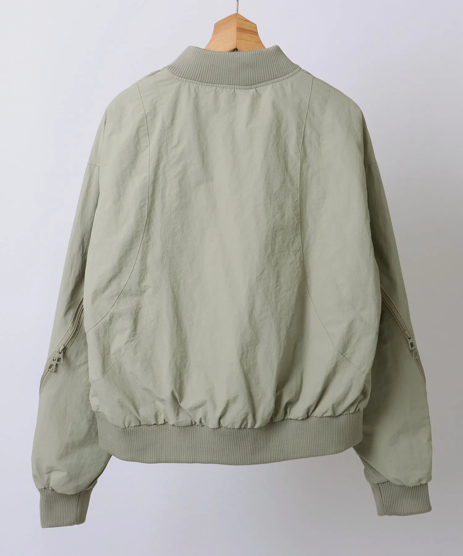 compact baseball blouson