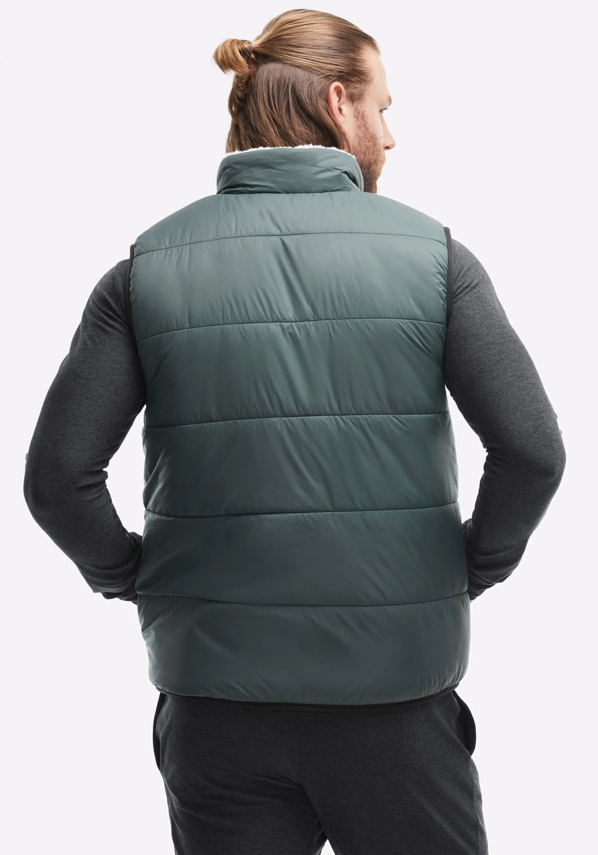 Cozy Fleece Reversible Vest