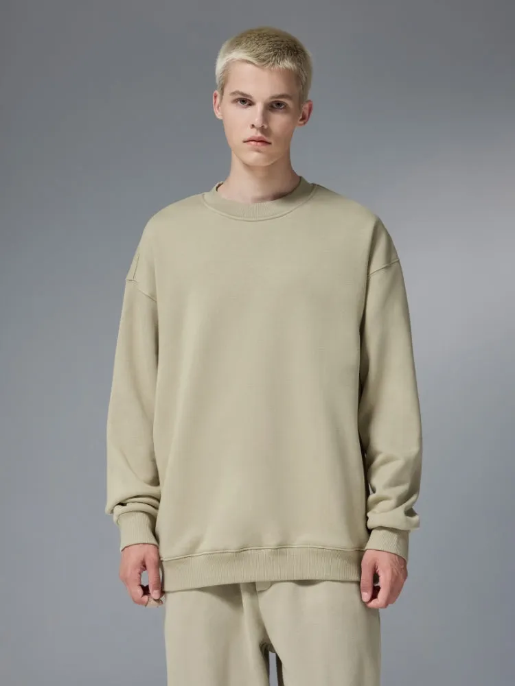 Decarba Fleece Crewneck Sweater