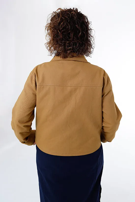 Den Jacket Pattern - Chalk   Notch