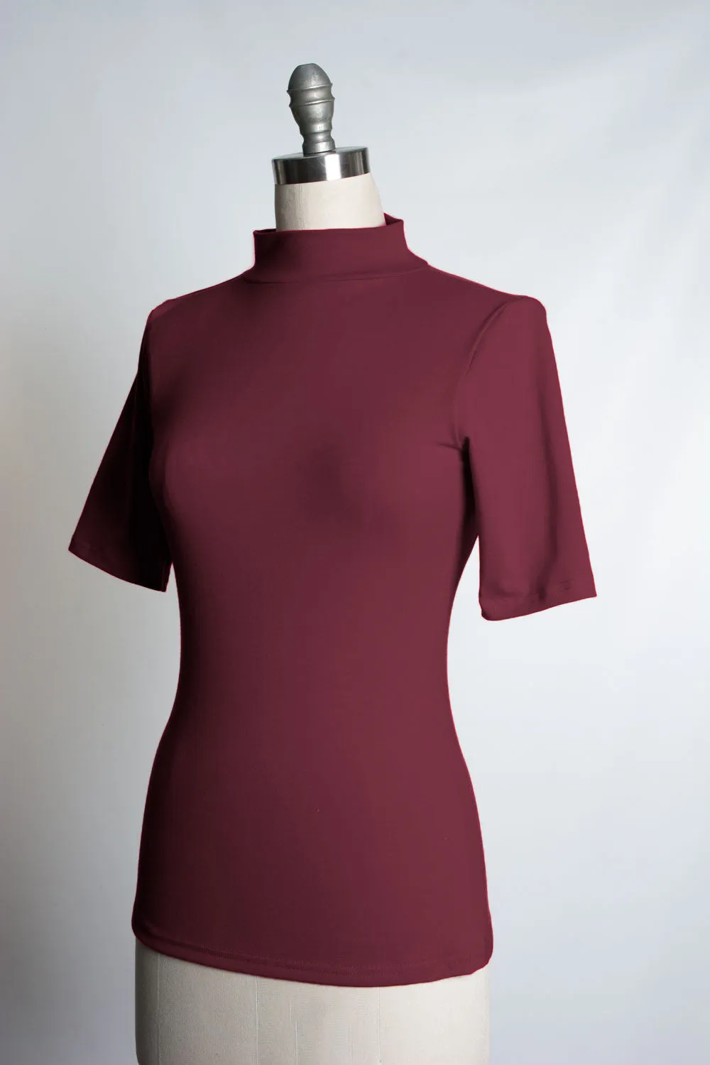 Denise Top - Burgundy