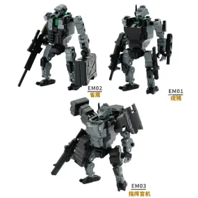 Emonster EM01/EM02/EM03 Power Suit (Diaclone line size) 1:60