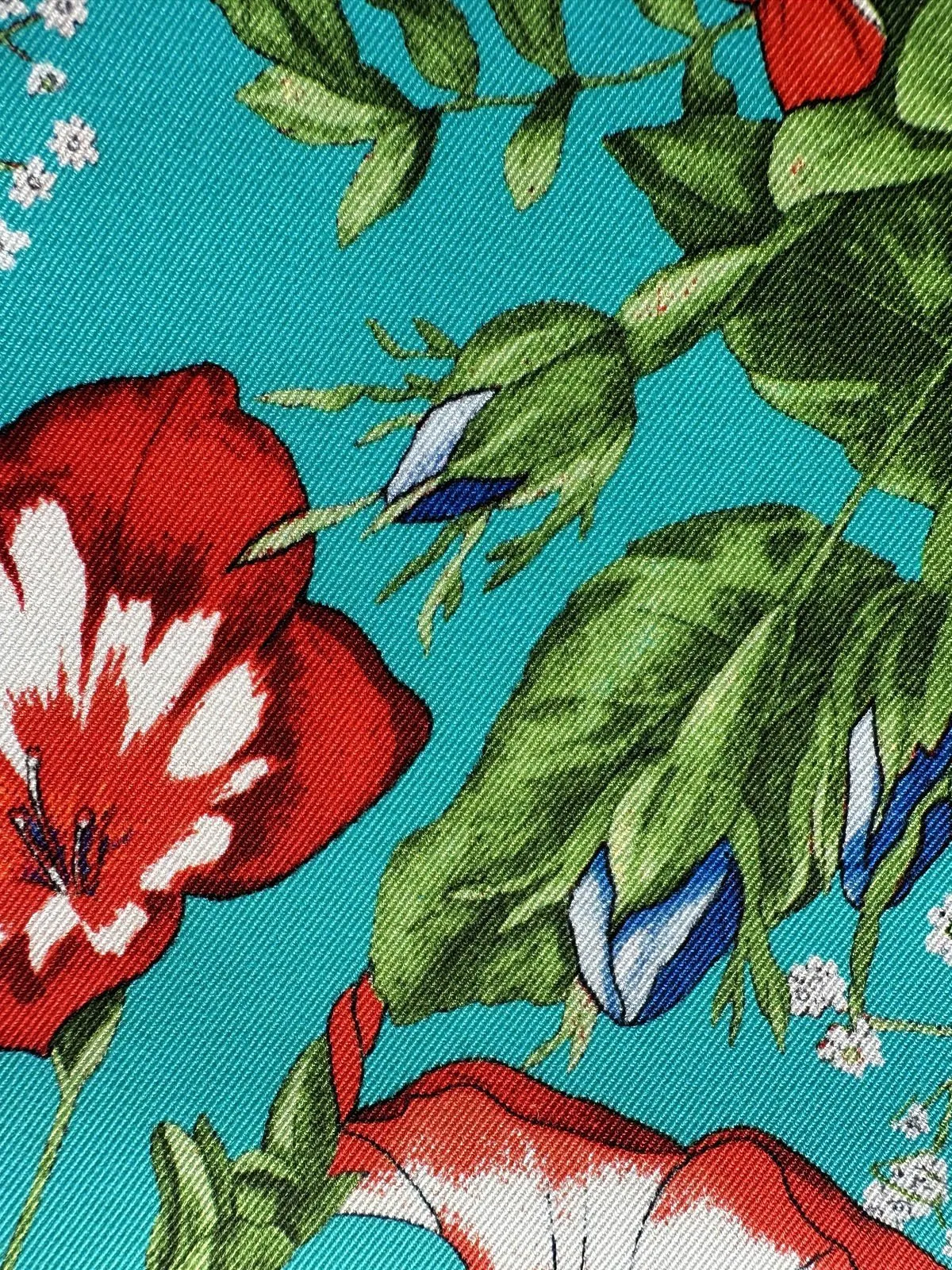 EU Haute Couture Cotton Twill Floral