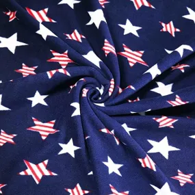 Fleece Fabric By The Yard | Stars