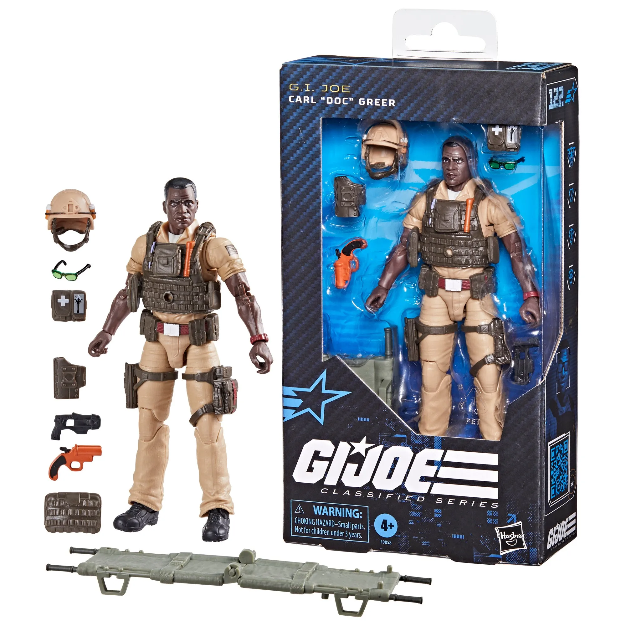 G.I. Joe Classified Series #122, Carl "Doc" Greer