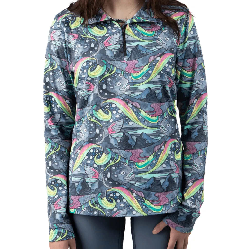 HaliBorealis Thermal 1/4 Zip Top