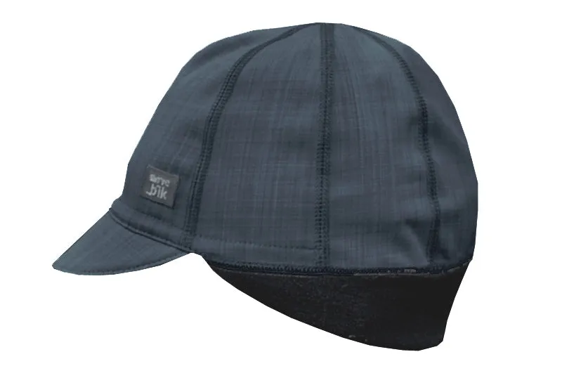 HEATHER NAVY _blk label softshell BELGIAN CAP