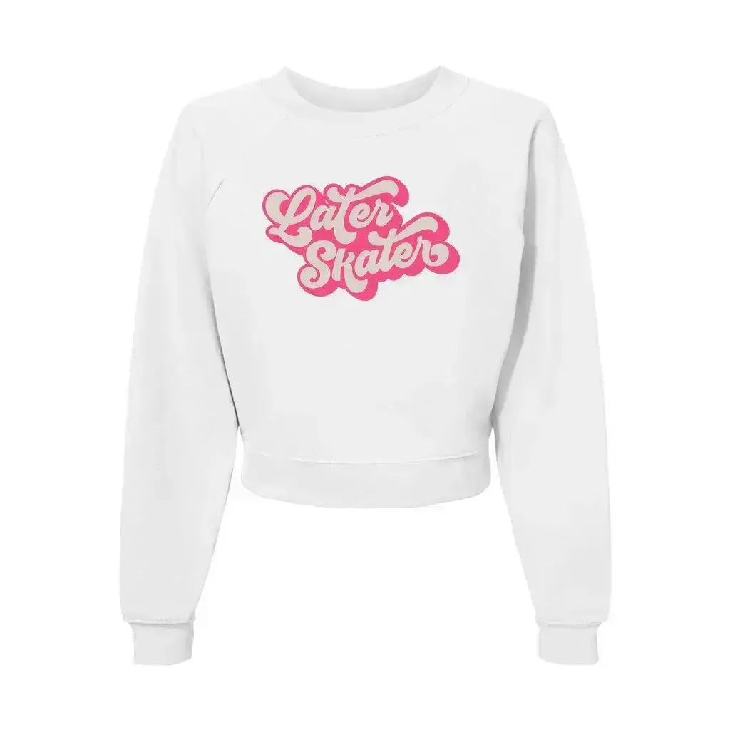 Later Skater Women's Raglan Pullover Fleece