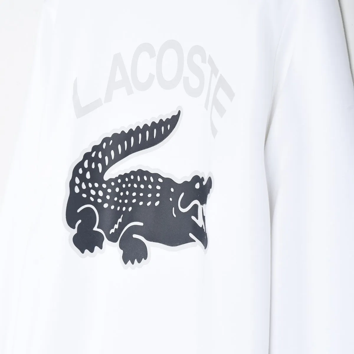 LC - Men 'White' Textured Crocodile Fleece Sweatshirt LC470