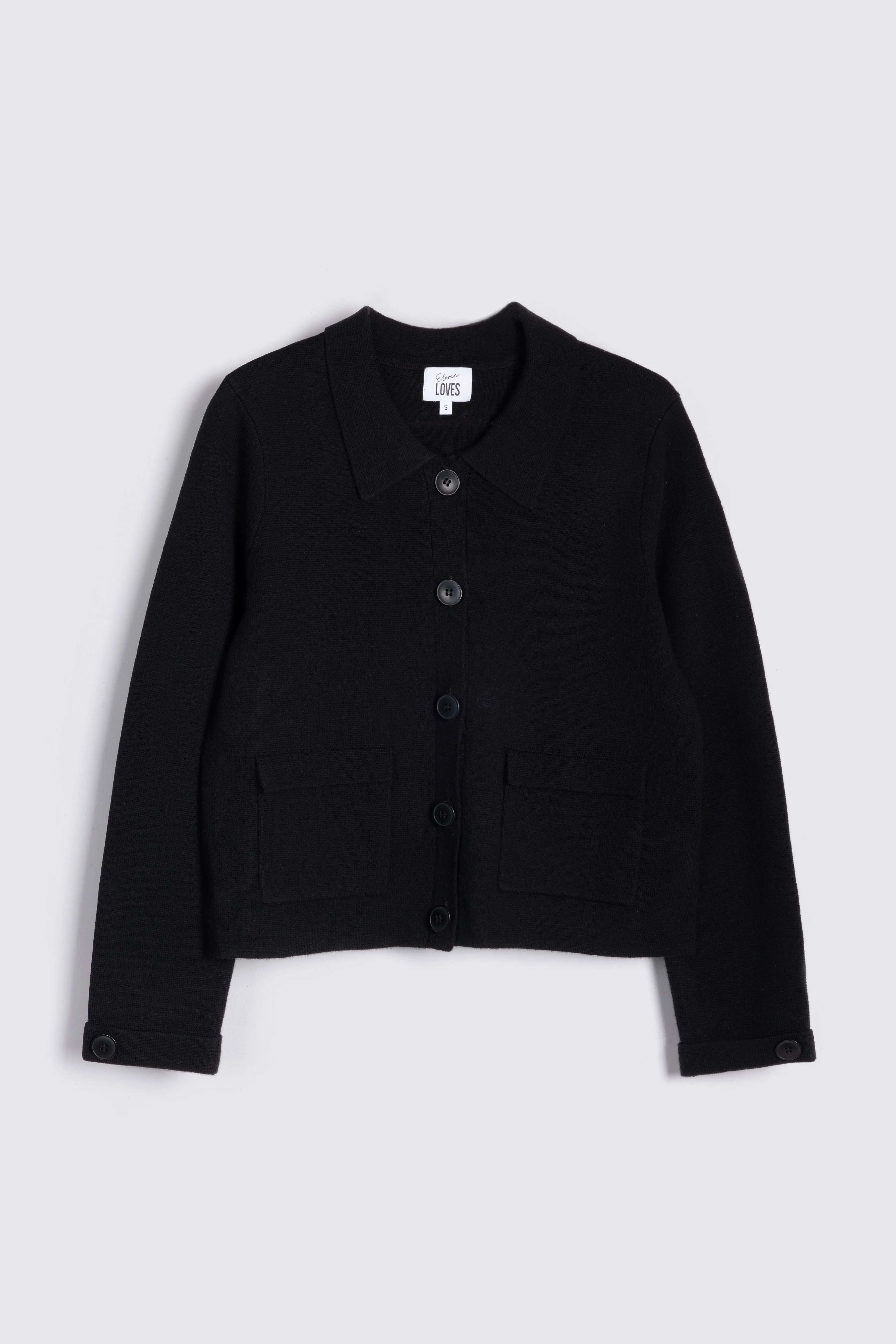 MAEVE MILANO POCKET KNITTED JACKET