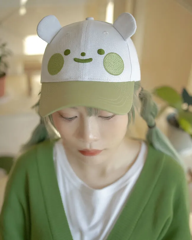 Matcha Bear Cap