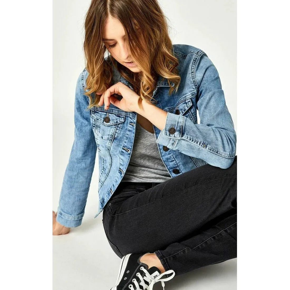 Mavi Jeans Samantha Bleach Nolita Jean Jacket