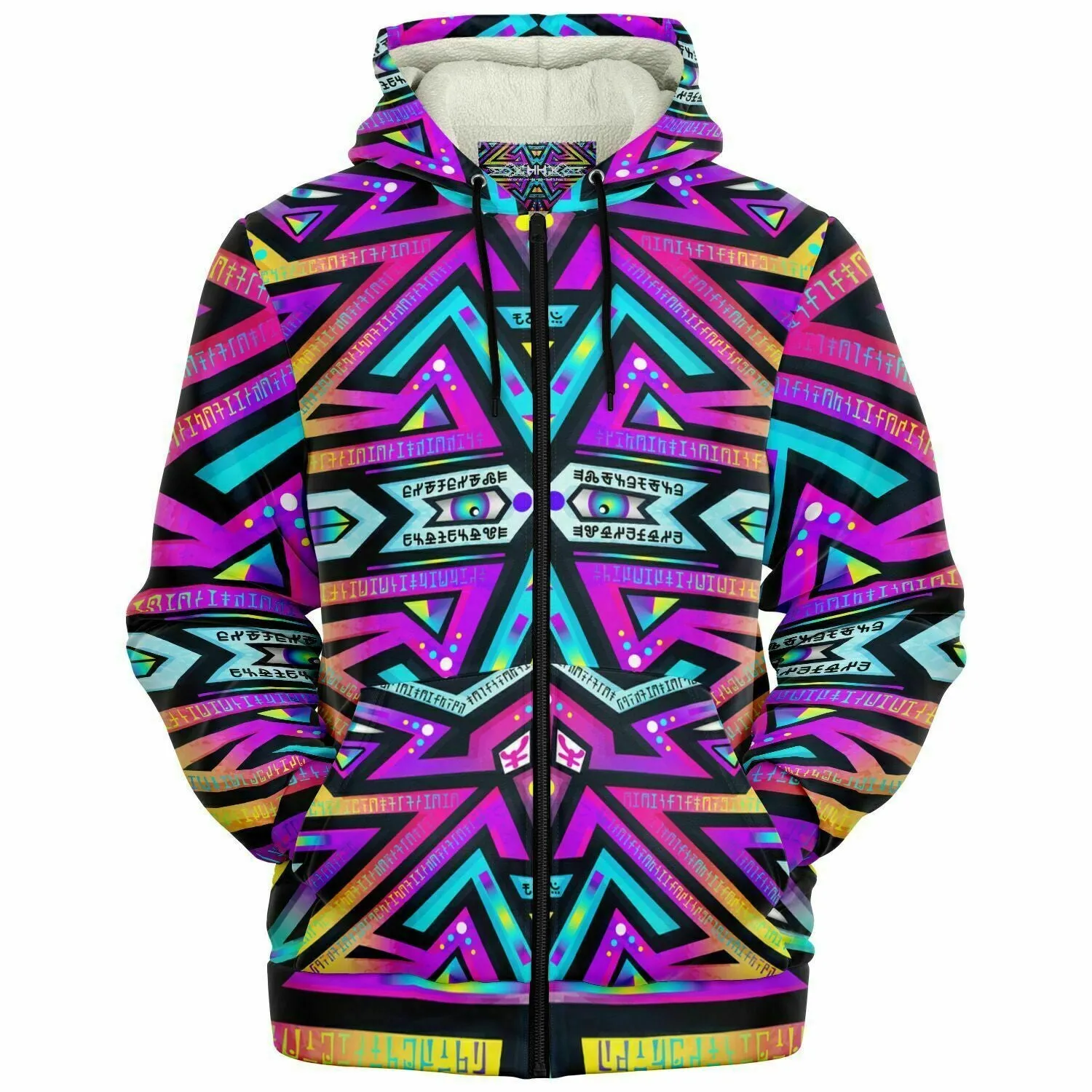 Mystic Mandala Micro Fleece Hoodie