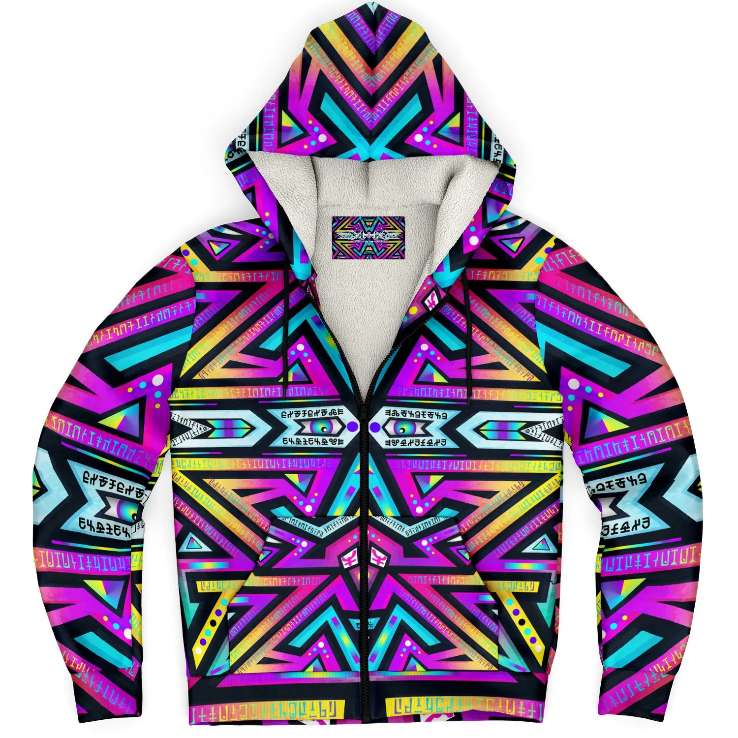 Mystic Mandala Micro Fleece Hoodie