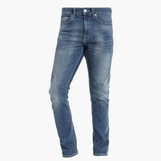 NEWLOOK - Men "Indigo"Wash Stretch Slim Fit Jeans NL554