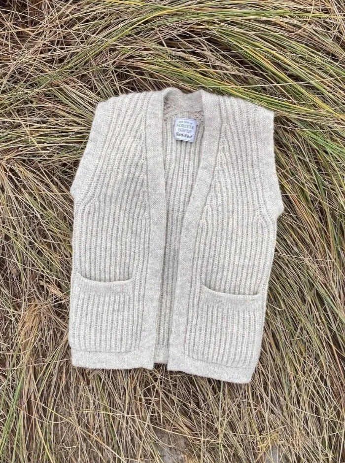 November vest af PetiteKnit, No 1 garnpakke (uden opskrift)