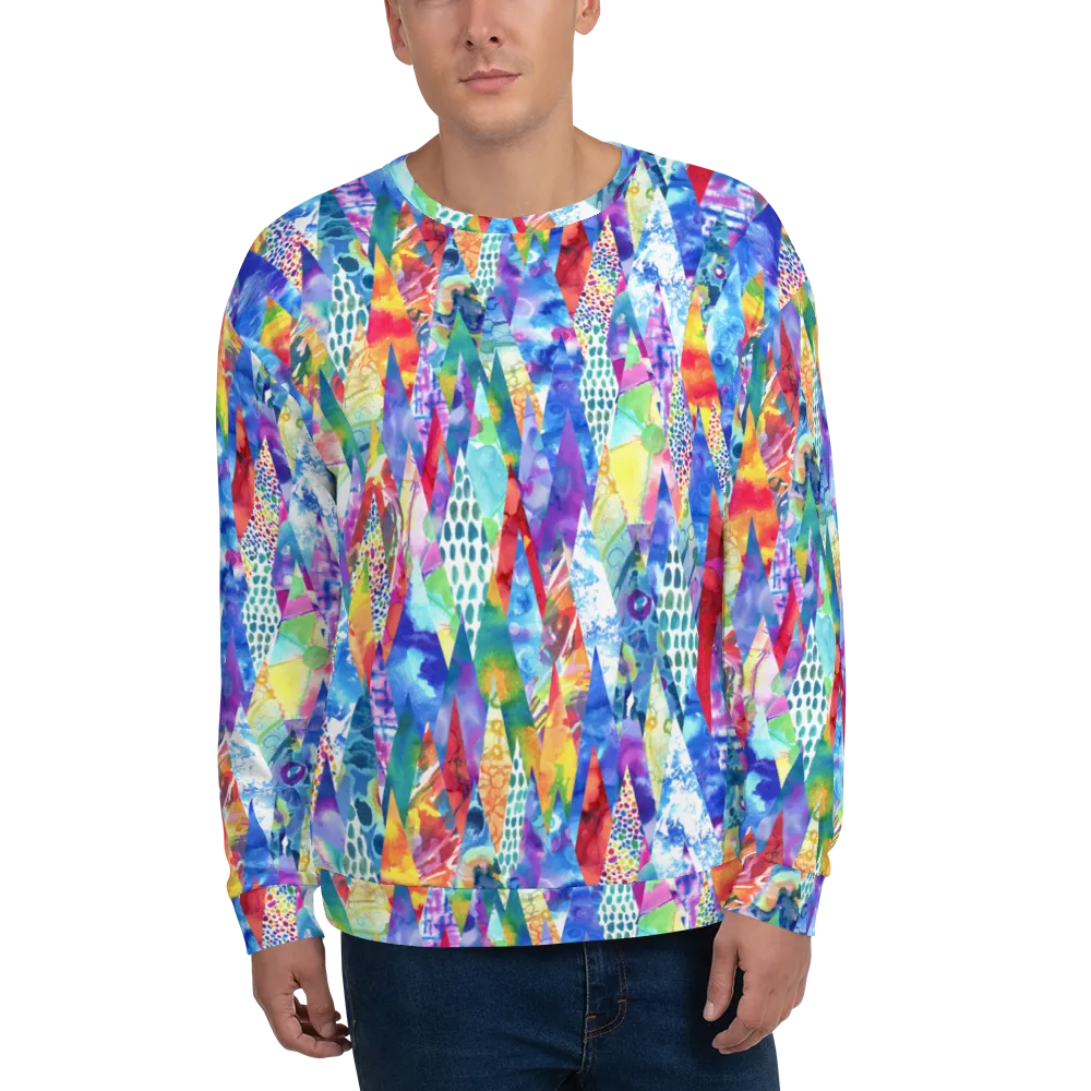 Painted Forest Unisex Sweatshirt