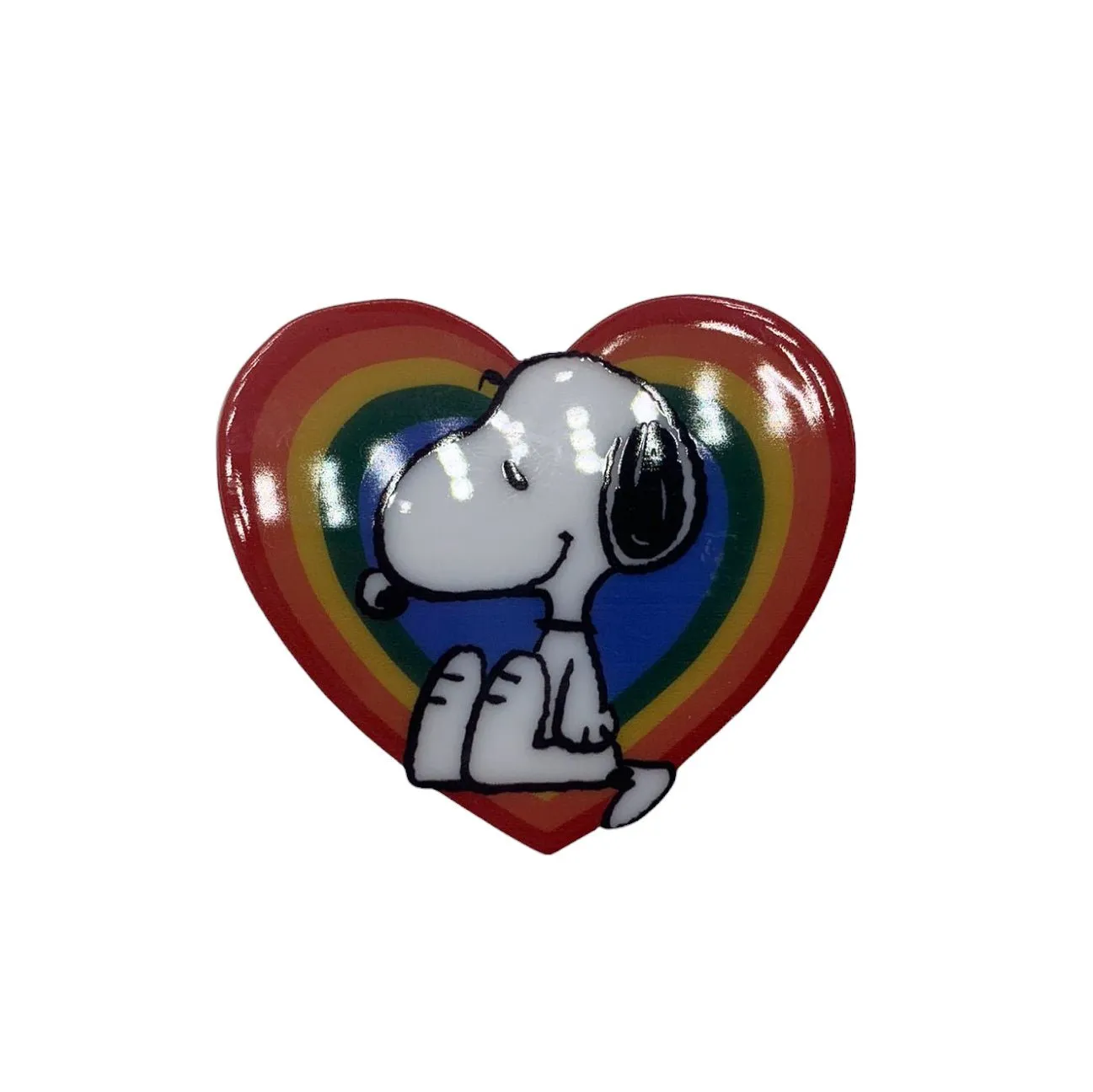 Peanuts Rainbow Pin Badge