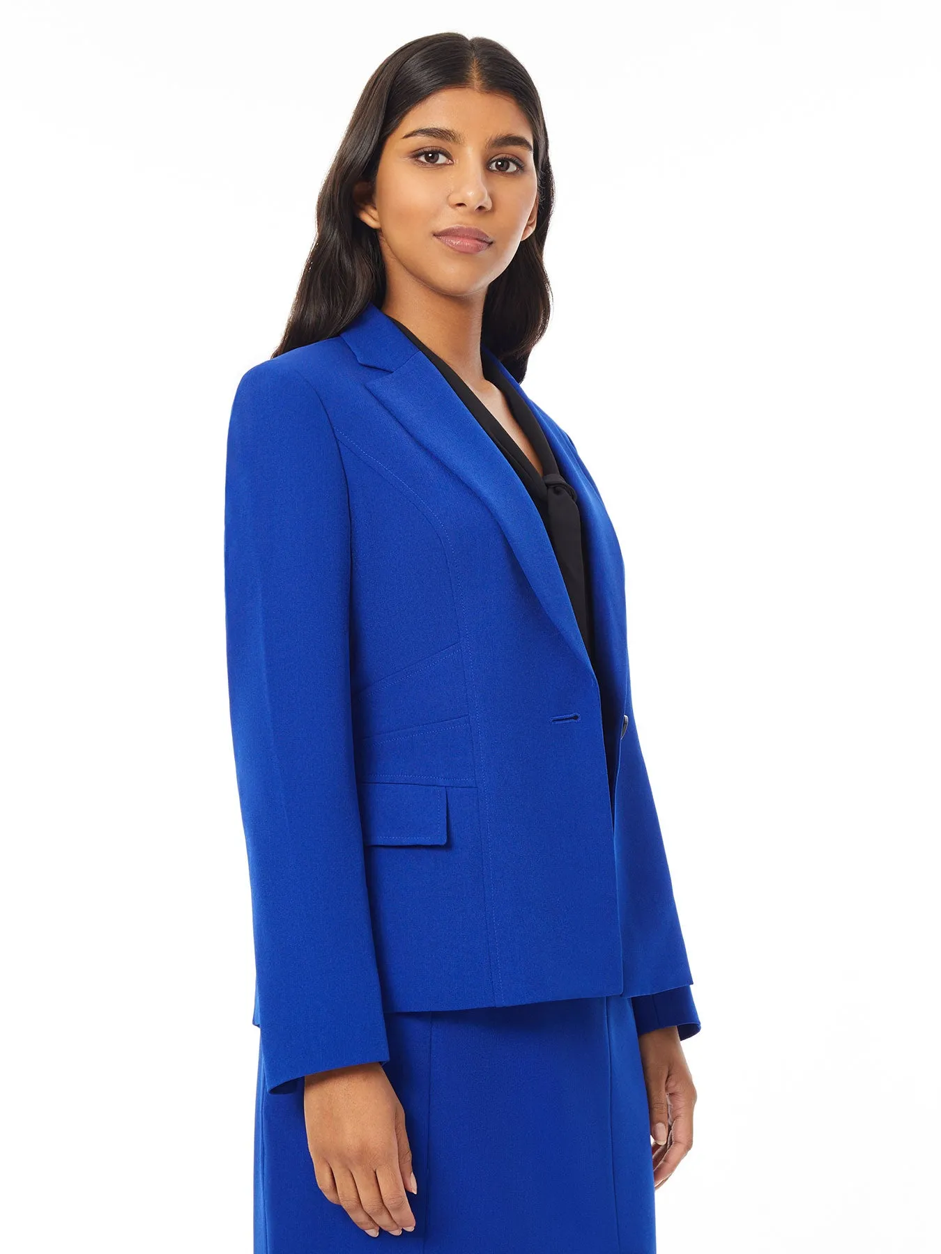 Petite Flynn Jacket, Iconic Stretch Crepe