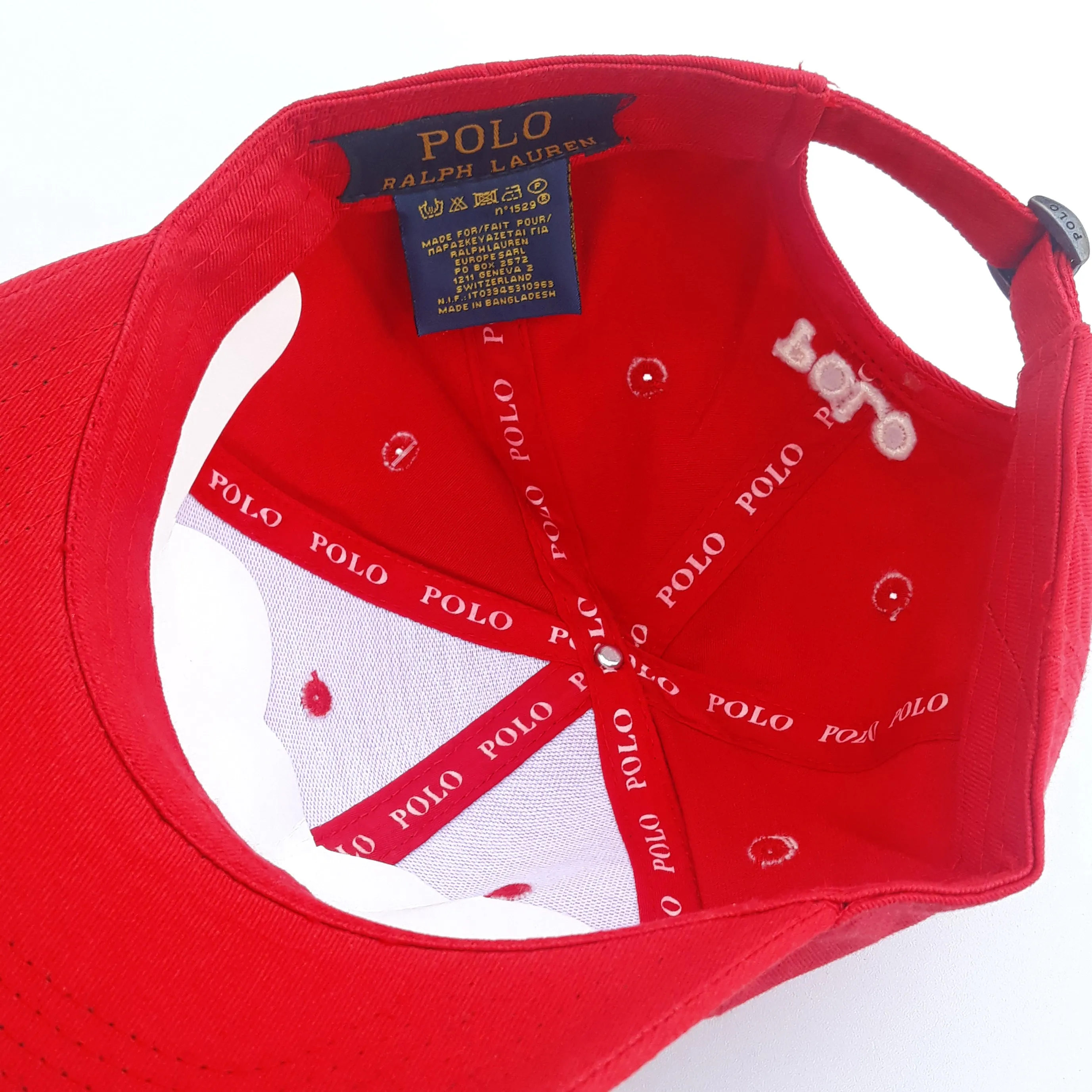 PL - Men 'Red' Premium Baseball Cap