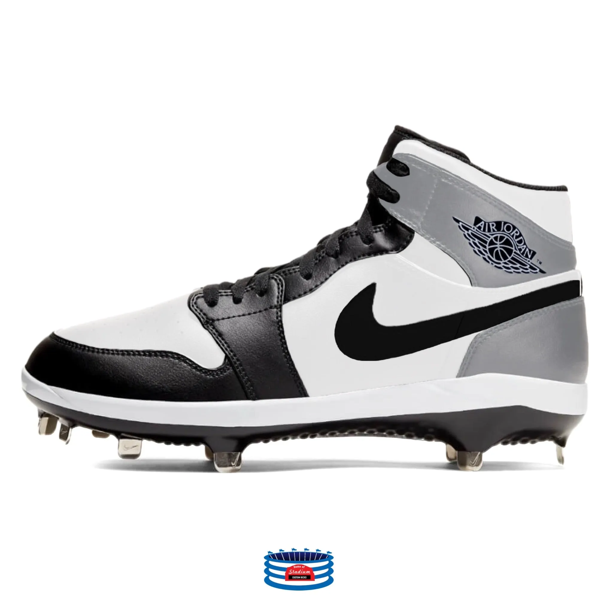 "Barons" Jordan 1 Retro Cleats