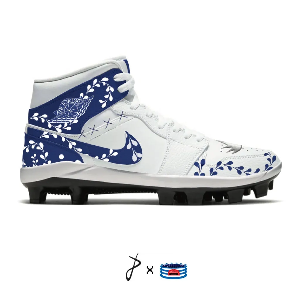 "Clase Azule" Jordan 1 Retro Cleats