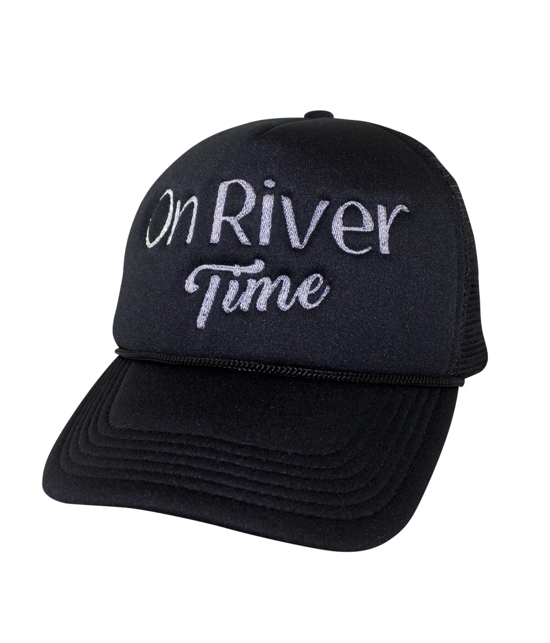 "On River Time" Foam Trucker Novelty Hat