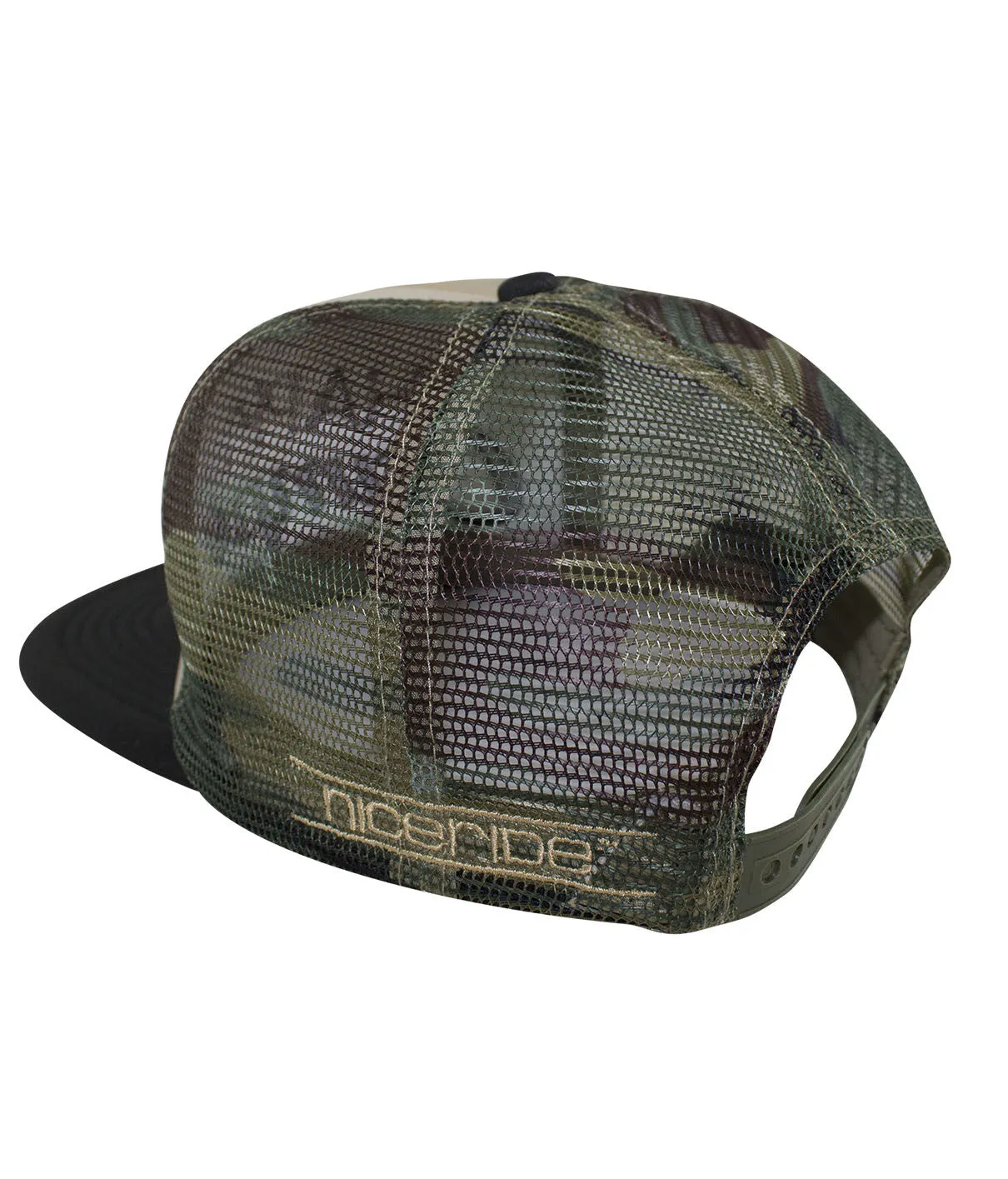 "Rivering" Camo Foam Trucker Hat