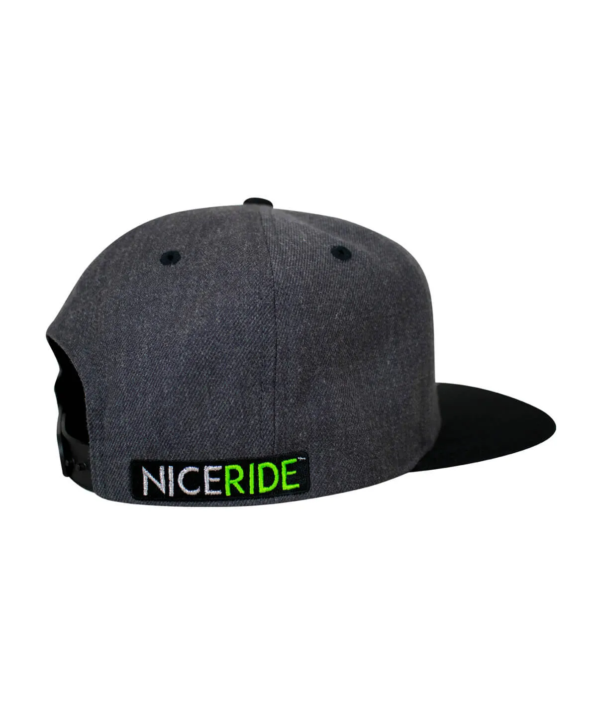 "Strong - Neon" Black Snapback Hat