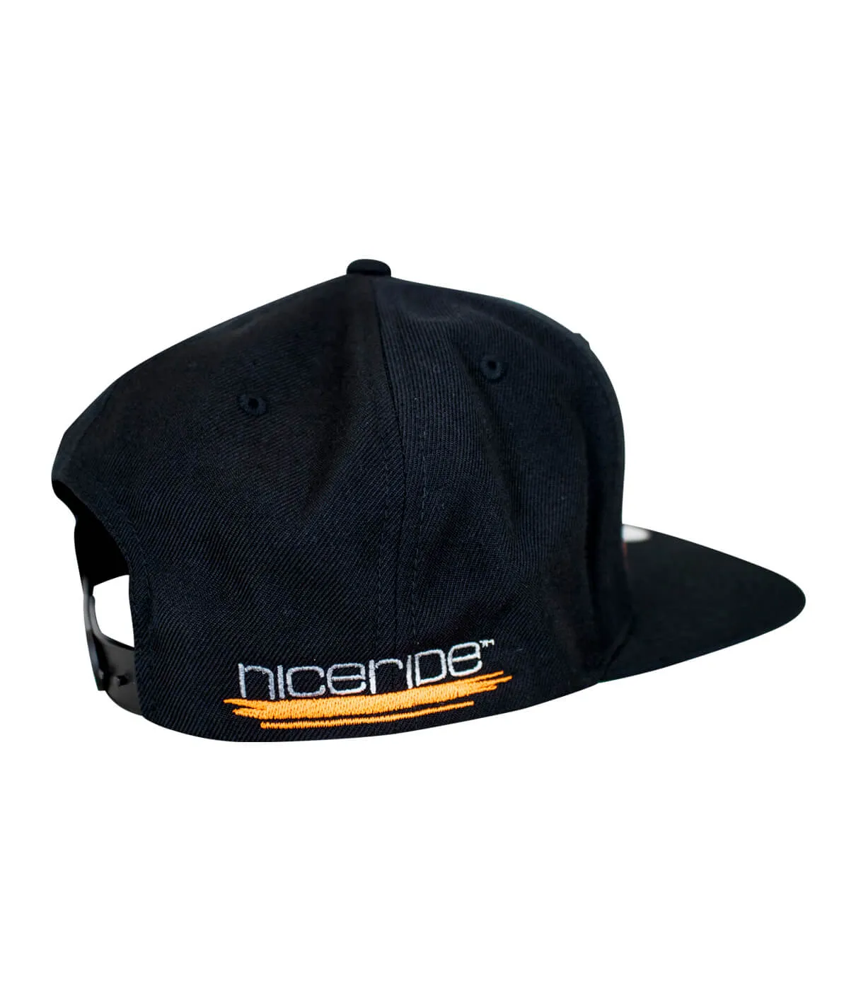 "Strong - Neon" Black Snapback Hat