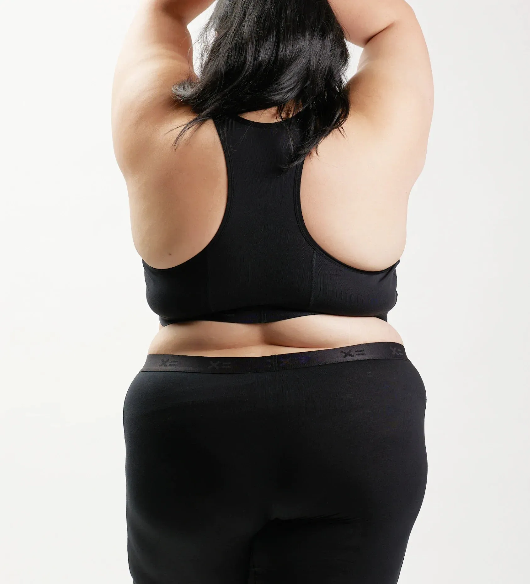 Racerback Soft Bra - Charcoal