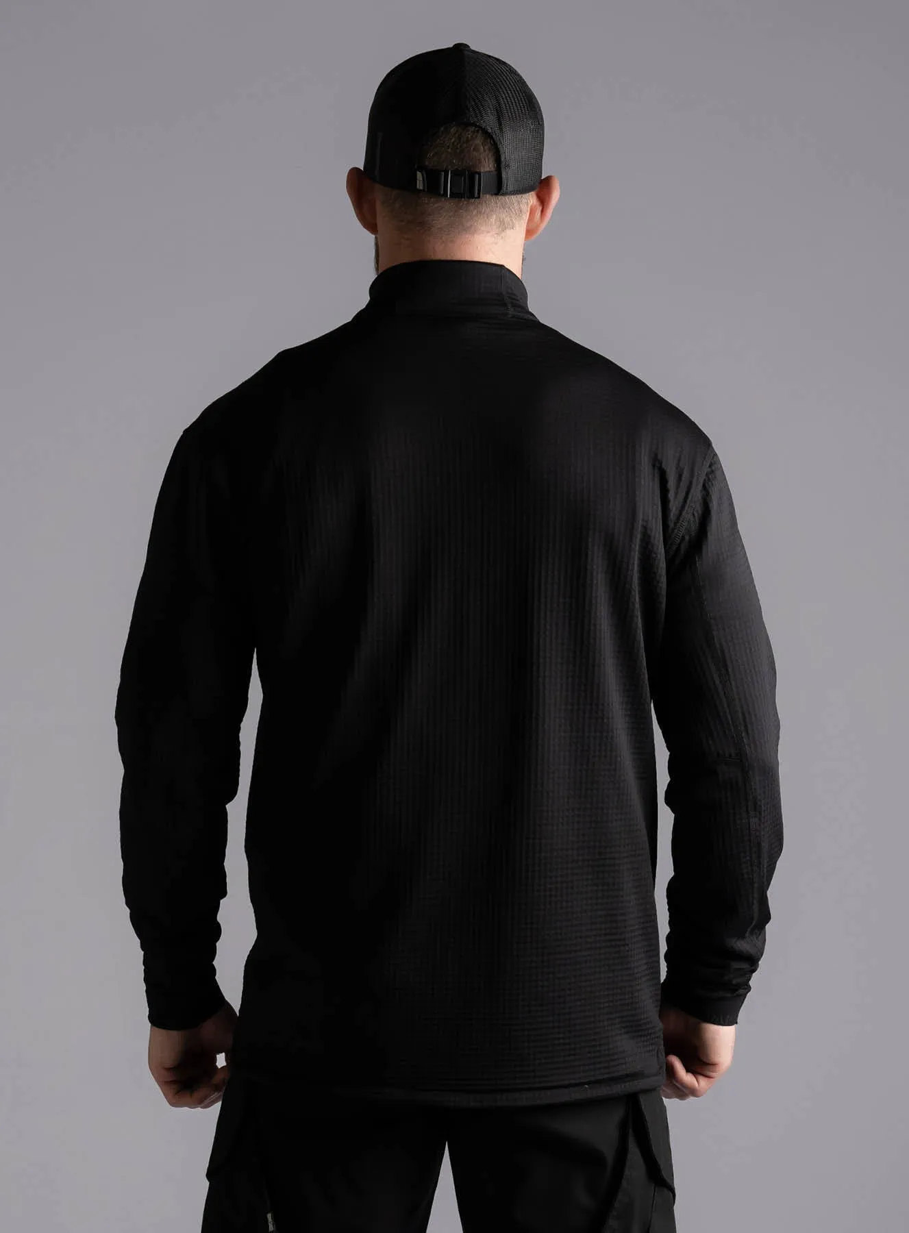 SIEGE TECH FLEECE HALF ZIP